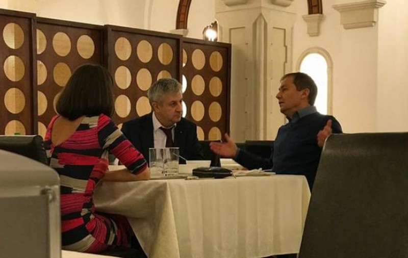 FOTO | Florin Iordache (PSD), la masă cu Daniel Morar (CCR). "Niciun motiv pentru speculații"