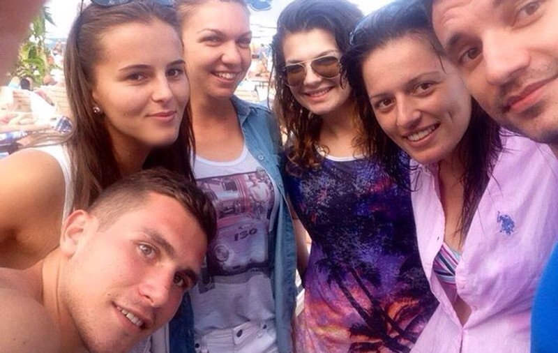 Simona Halep a fost vedetă la Mamaia. A învăţat ce înseamnă selfie!