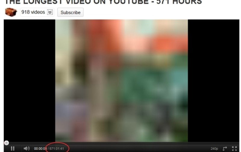 Incredibil! Știi câte ore are cel mai lung video de pe Youtube? Intră să afli!