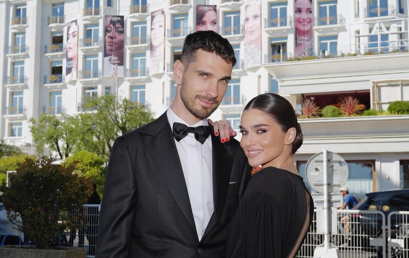 Imagini rare cu Anghel Damian și Theo Rose la Cannes. Nu au prins proiecția filmului „Fjord”, dar au avut parte de o altă experiență intensă