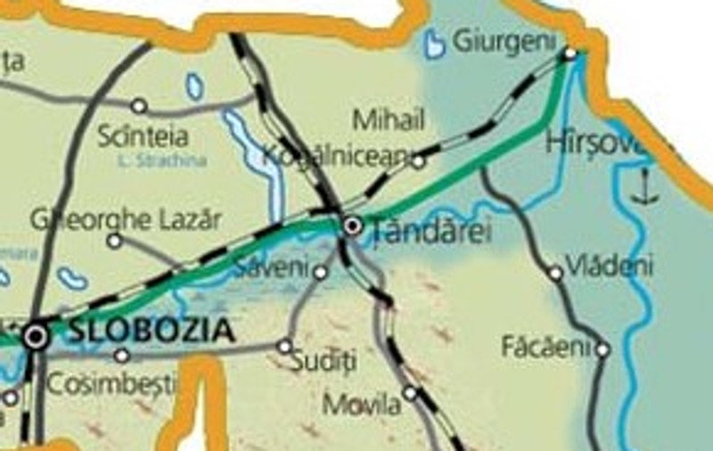 Trafic blocat pe DN 2A