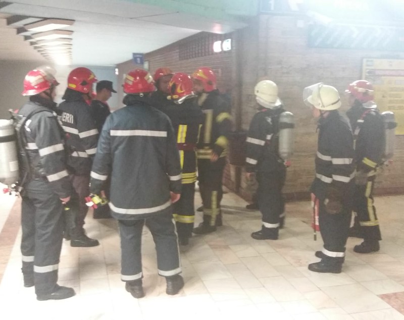 FOTO | Incident la metrou, între stațiile Eroii Revoluției și Constantin Brâncoveanu