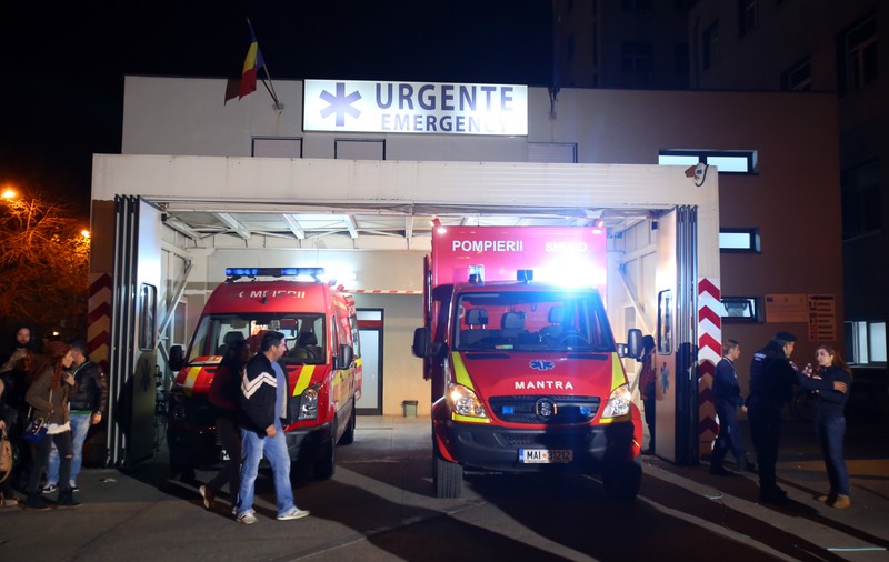 Tragedia din COLECTIV. 8 răniți în stare critică și 5 în stare gravă, în spitalele bucureștene