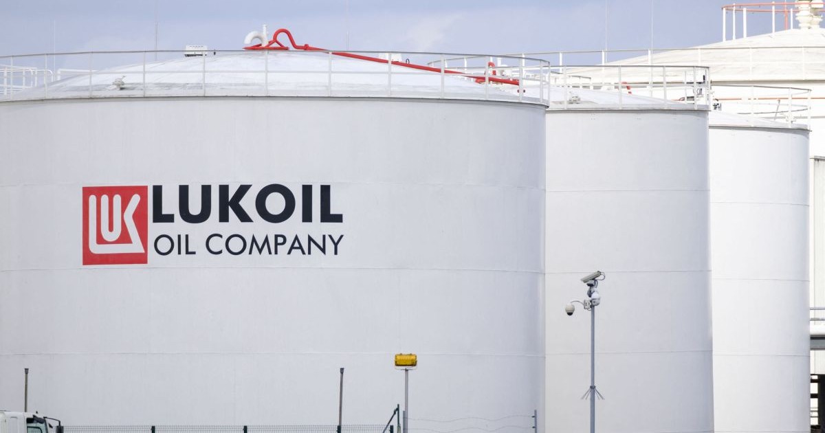 Rezervoare ale companiei petroliere ruse Lukoil în Belgia, aprilie 2022