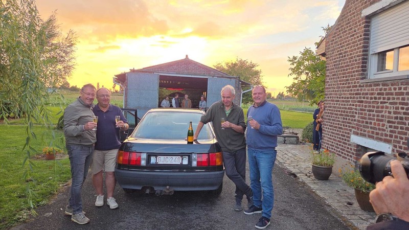 Un Audi 80 din 1991 a ajuns la 1 milion km Sursa foto: focus-wtv.be
