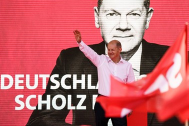 Olaf Scholz, candidatul social-democraților pentru șefia cancelariei FOTO: EPA