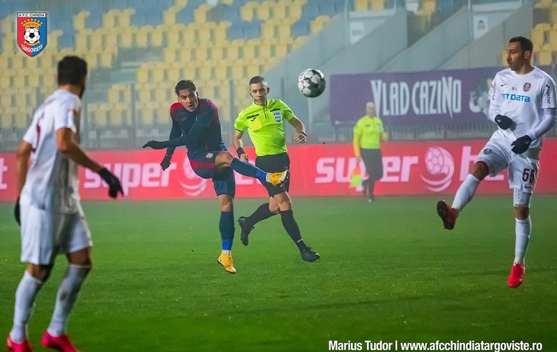 Liga 1, etapa a 20-a. CFR Cluj învinge Chindia și ține aproape de FCSB