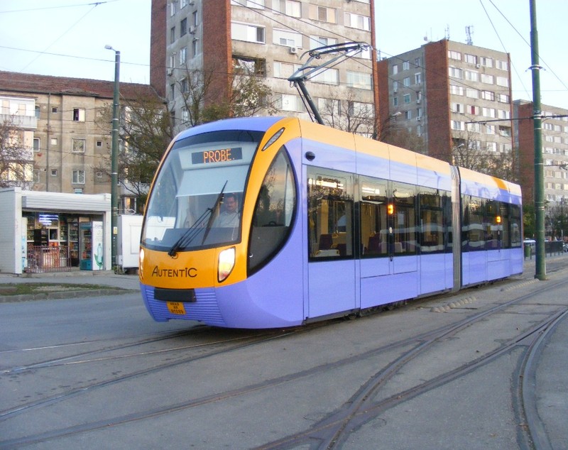 Cel mai nou tramvai de la Astra Vagoane Călători, “Autentic”, în probe la Timișoara