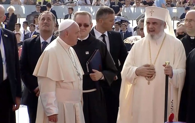 Discursul integral al Papei Francisc la întâlnirea cu Patriarhul Daniel și cu membrii Sinodului