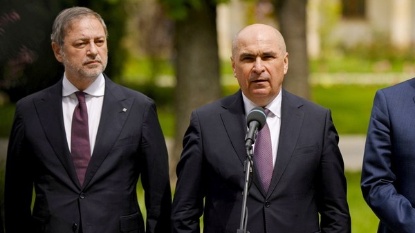 Președintele PNL, Ilie Bolojan, alături de Dan Motreanu, unul dintre cei mai importanți oameni din partid. Foto: Hepta