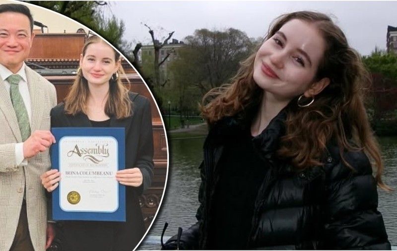 Irina Columbeanu, vedetă în SUA. Cum a apărut în presă și ce a făcut zilnic după școală: „Mergeam acolo”