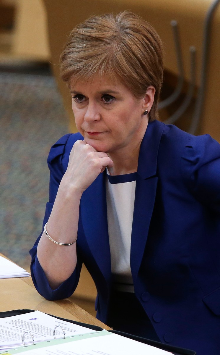Nicola Sturgeon, premierul Scoției.
