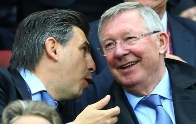 Ionuț Lupescu s-a întors lângă Sir Alex Ferguson. Au văzut împreună derby-ul City- United