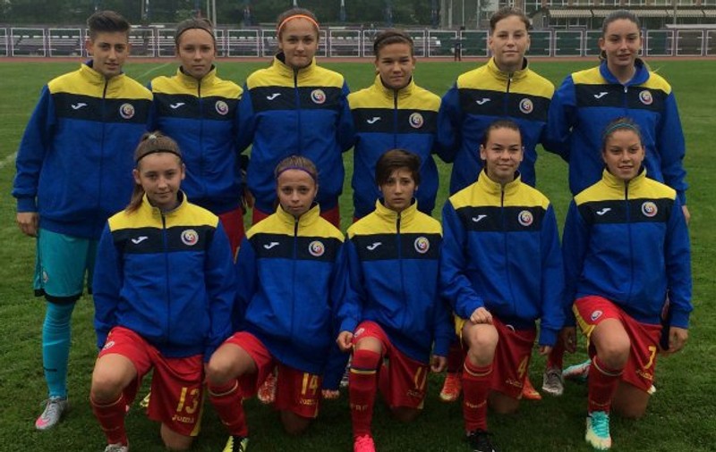 Fetele tricolore din naționala U17 , învinse amical de Serbia