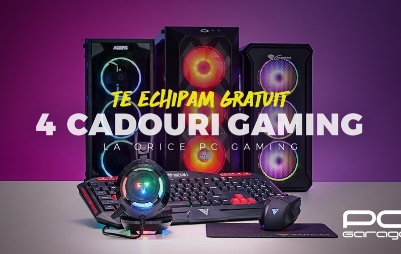 PC Garage oferă cadou 4 periferice de gaming (PUBLICITATE)