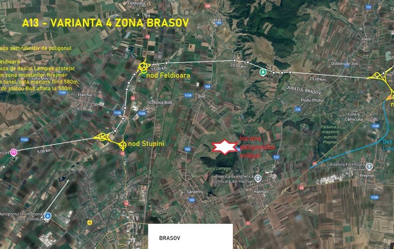 Autostrada A13 Brașov – Bacău, mai scumpă cu jumătate de miliard de euro decât o alternativă, din cauza „cocoașelor” și celor 18 kilometri în plus