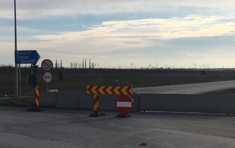 Atenție: accesul de la Cernica spre A2 s-a închis!
