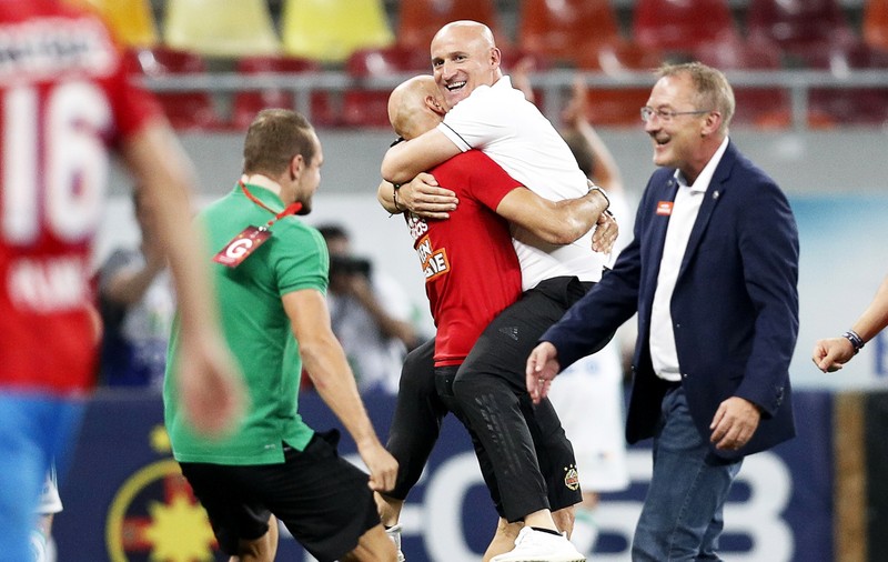 Goran Djuricin, după FCSB - Rapid Viena 2-1: ”Țin să-i mulțumesc lui Vlad!”
