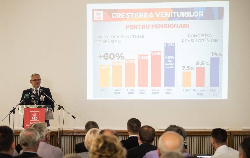 PSD a finalizat Legea pensiilor; Dragnea: Peste cinci milioane de pensii vor fi recalculate