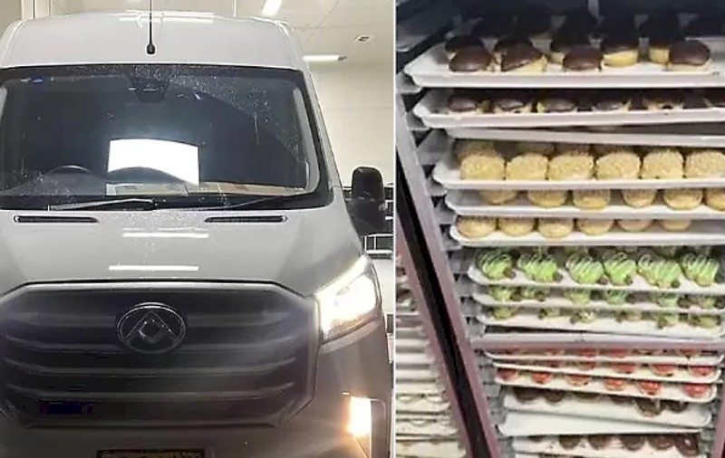 O femeie a furat o furgonetă încărcată cu 10.000 de gogoși, dintr-o benzinărie din Australia. Hoața nu a fost încă prinsă | VIDEO