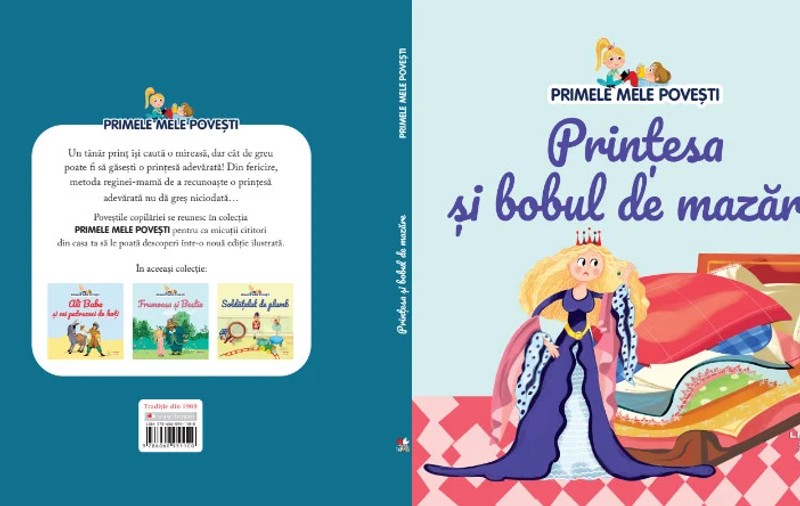 Prințesa și bobul de mazăre – ediția nr. 15 din colecția Primele mele povești