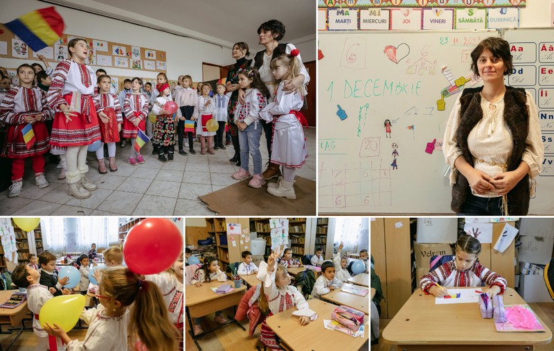 SPERANȚĂ. Într-o școală din Olt, o profesoară îi învață pe copiii cu părinți în străinătate să creadă că tinerii pot reuși și în țară: „Se pot realiza oriunde, numai să găsească oamenii potriviți”