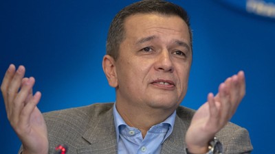Sorin Grindeanu la o conferință