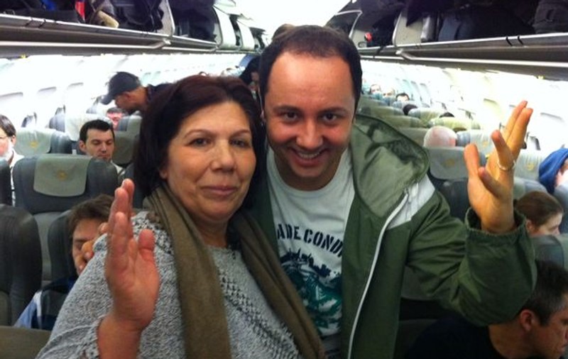 În avionul spre Norvegia, Cătălin Măruță și doamna Bamboi și-au pus în cap toți pasagerii