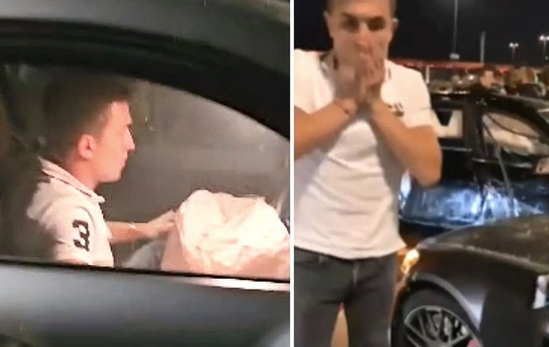 Șoferul unui Mercedes AMG GT S de 503  CP a intrat cu viteză în spectatorii veniți la o întâlnire de tuning, în Croația | VIDEO