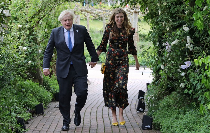 Premierul britanic Boris Johnson și soția sa, Carrie, așteaptă al doilea copil