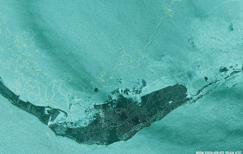 Dezastrul provocat de uraganul Dorian în Bahamas, arătat de imaginile din satelit