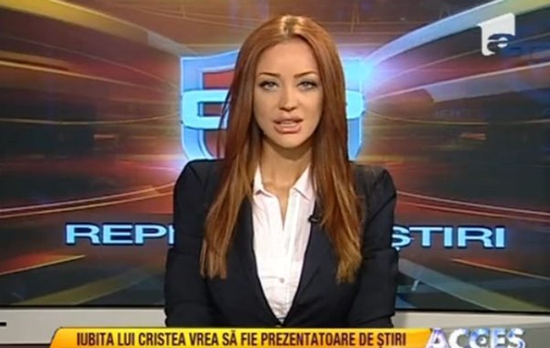 Bianca Drăgușanu, prezentatoare TV! Se pricepe sau nu să prezinte știri sportive? | VIDEO