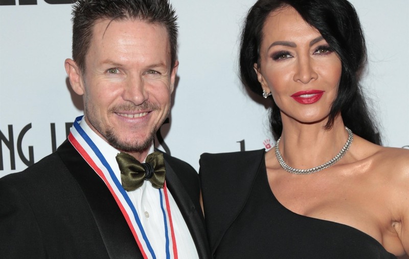 Mihaela Rădulescu a strălucit la brațul lui Felix Baumgartner la Living Legends of Aviation în Beverly Hills