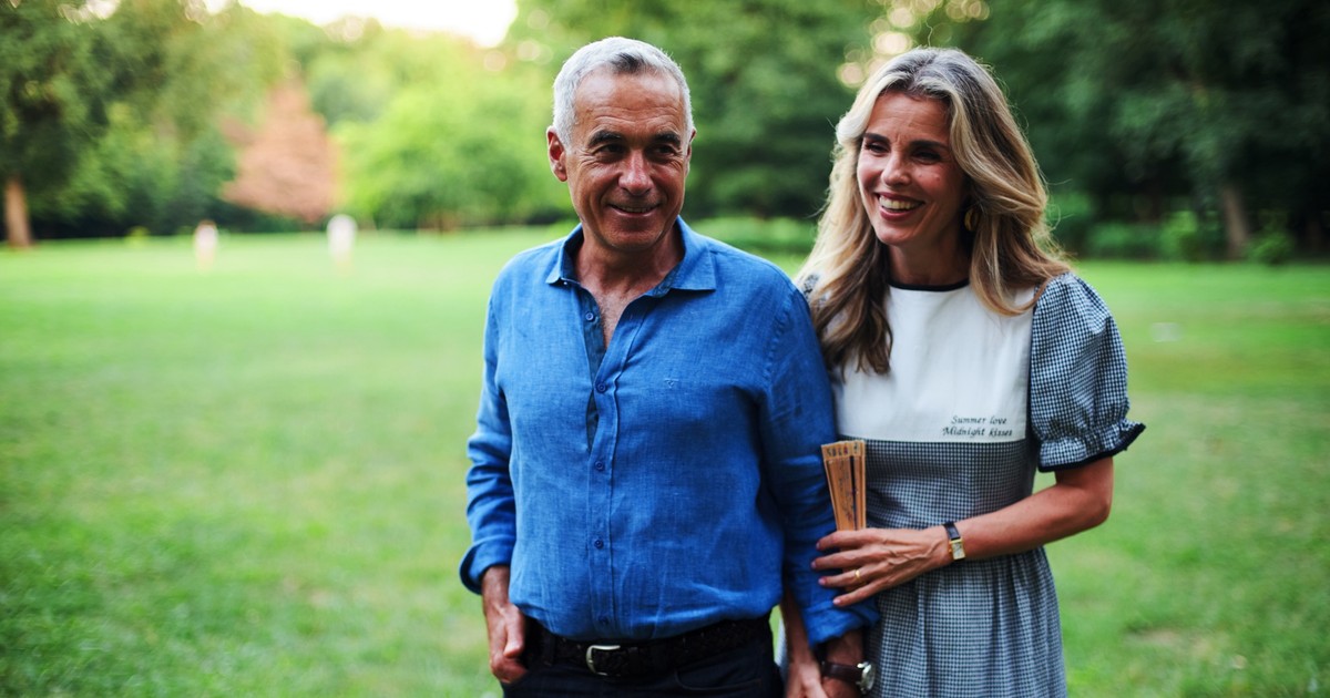 Cristela Georgescu și soțul ei, Călin Georgescu