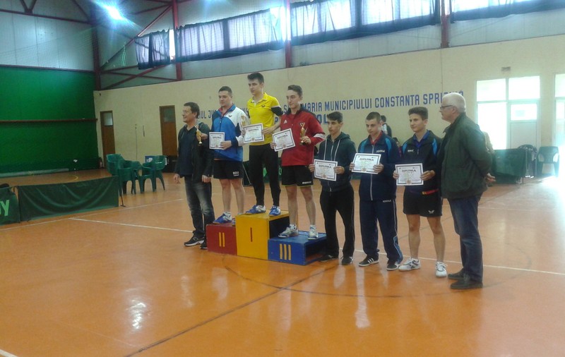 Juniori de perspectivă medaliați la Olimpiada Națională a Sportului Școlar la tenis de masă