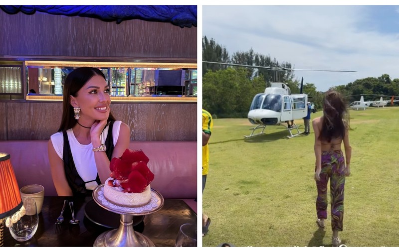 Ilinca Vandici, răsfățată de iubit. Plimbarea cu elicopterul a fost o experiență unică pentru vedeta TV. „Viața devine mai frumoasă cu fiecare loc descoperit”
