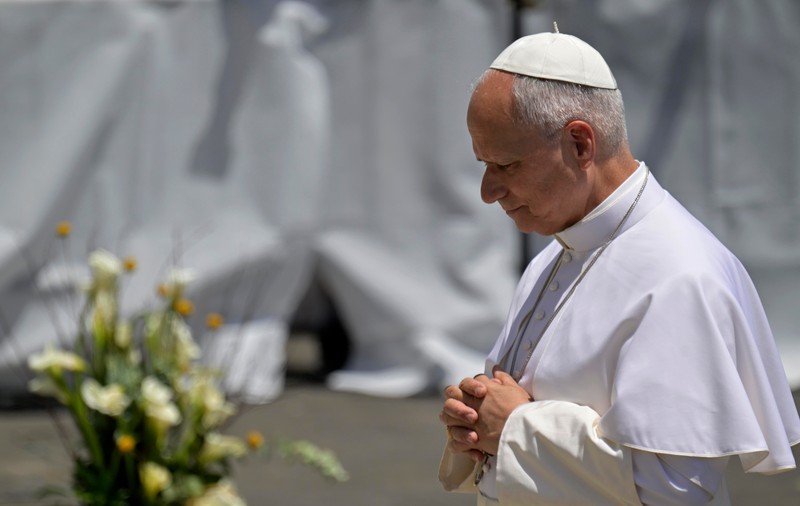 Papa Leon al XIV-lea a fost operat de cancer pulmonar marți, 14 octombrie. Foto: Getty Images.