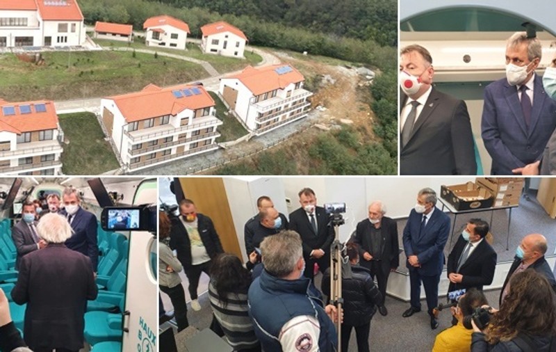 Clinica privată unde a primit tratament Petrică Mîțu Stoian înainte de a muri a fost inaugurată de Nelu Tătaru și de alți doi miniștri PNL
