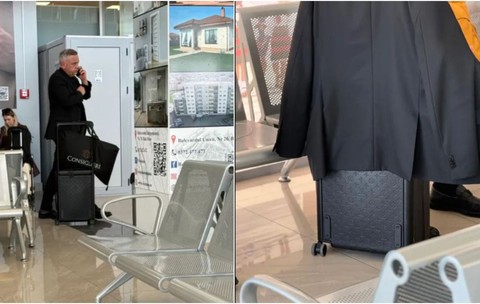 Ministrul Florin Barbu se afișează cu o valiză Louis Vuitton de mii de euro: „E un cadou. Nu cunosc marca, nu știu cât costă”