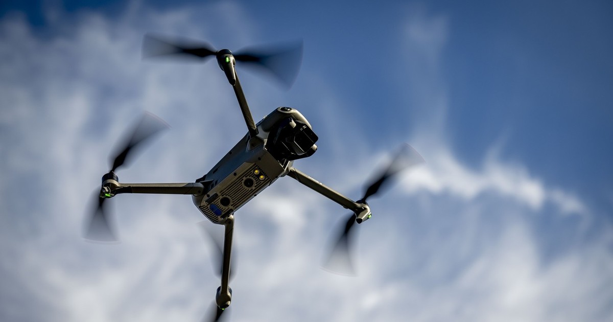 Dronă pe cer. Imagine cu caracter ilustrativ Foto: Profimedia