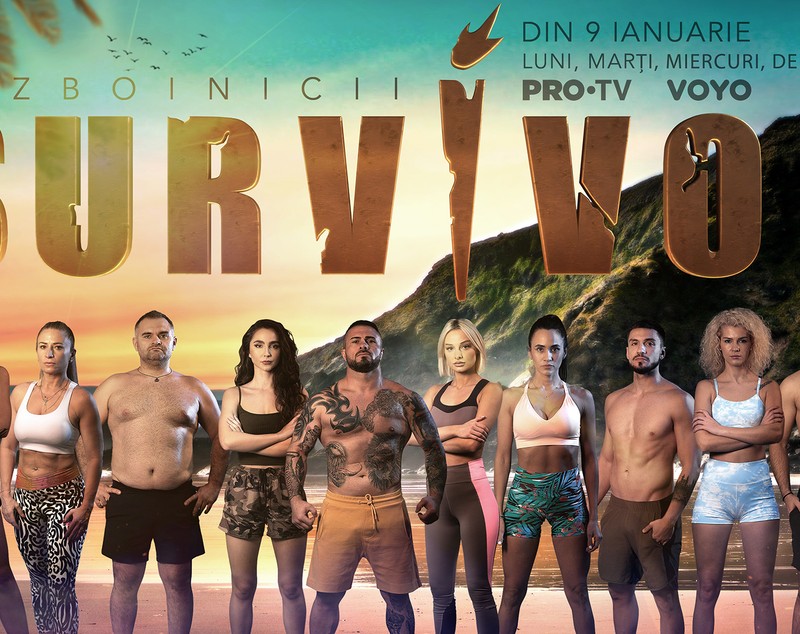 Cine sunt cei 12 Războinici de la „Survivor România” 2023. Nume-surpriză printre concurenți