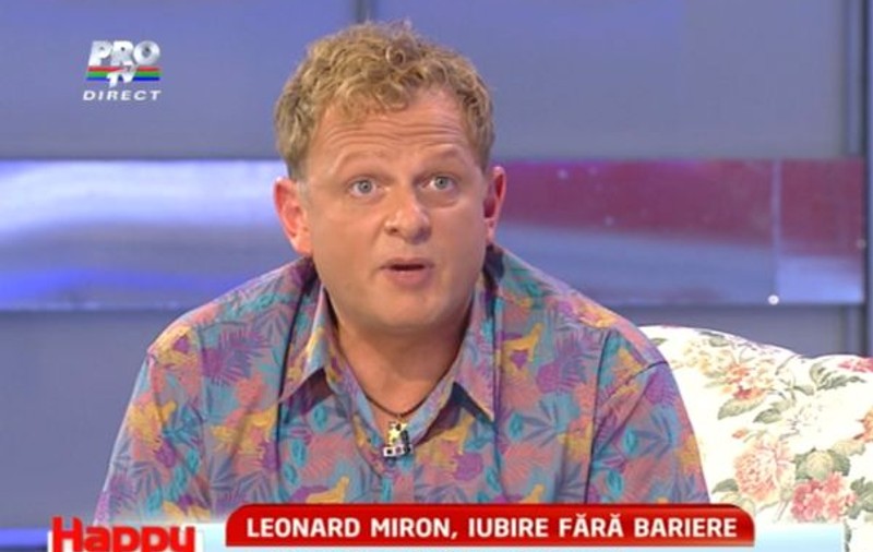 Homosexual declarat, Leonard Miron îşi schimbă viaţa: "În martie sau aprilie voi avea un copil. Am o prietenă care va fi mama lui"