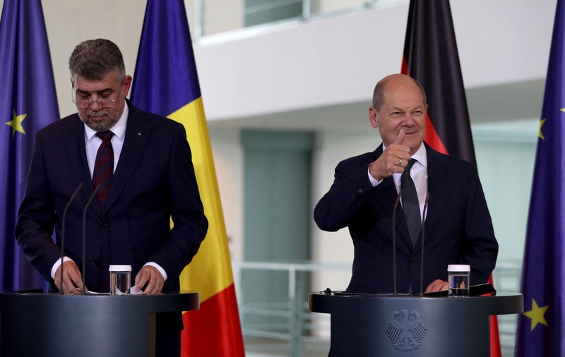 Răspunsul guvernului de la Berlin pentru Marcel Ciolacu, după ce acesta a cerut staționarea de trupe germane pe teritoriul României