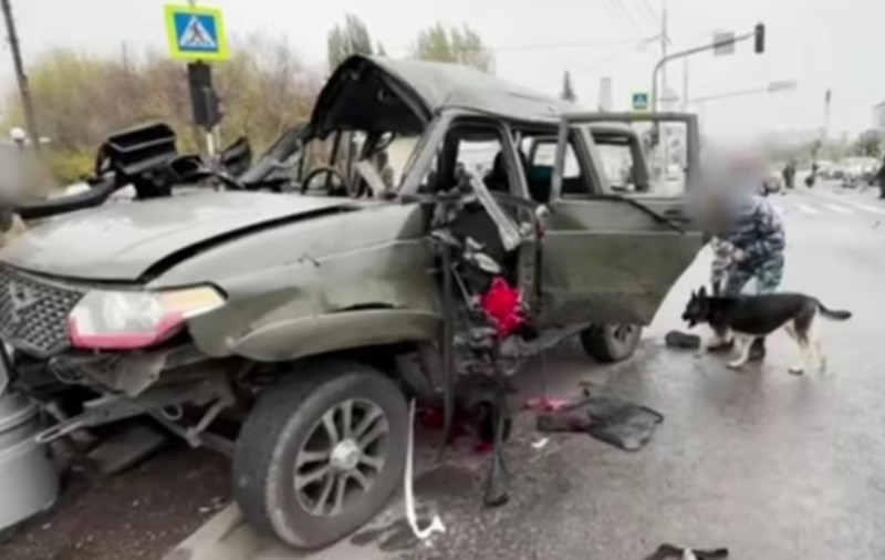Un maior rus, ucis în urma exploziei mașinii sale în Lugansk | VIDEO