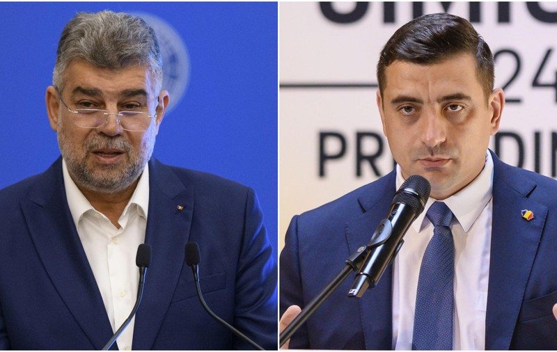 Marcel Ciolacu și George Simion, favoriți la prezidențiale. Pe ce locuri sunt Nicolae Ciucă și Elena Lasconi - Sondaj USR
