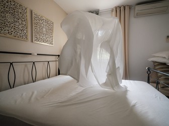Mili face patul într-o casă de vacanță din Quinta de Lago