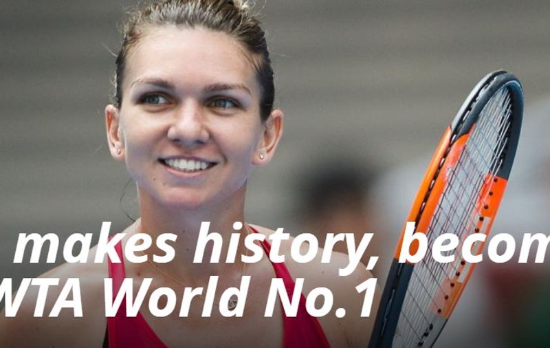 Videoclipul dedicat de WTA Simonei Halep. VIDEO