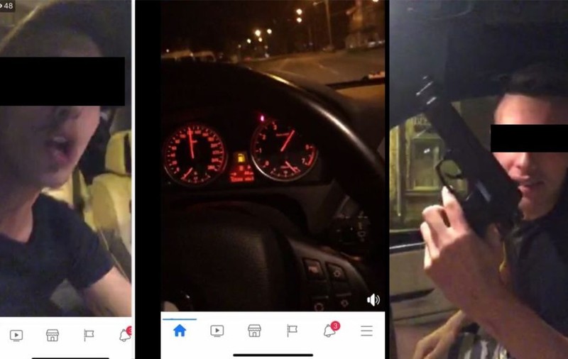 VIDEO  | Amendă record pentru un tânăr din Pitești care s-a filmat cu un pistol și i-a înjurat pe polițiști