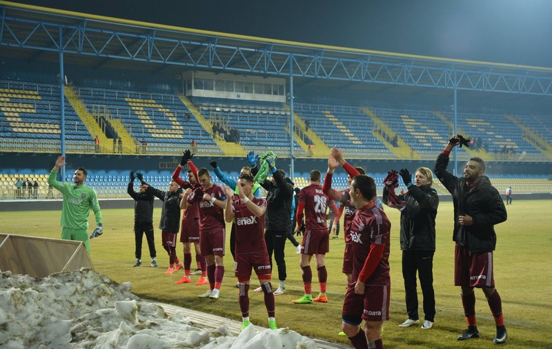 Liga I, etapa a 23-a. Gaz Metan - CFR Cluj 1-2. Oaspeții au învins la Mediaș după 69 de ani | FOTO