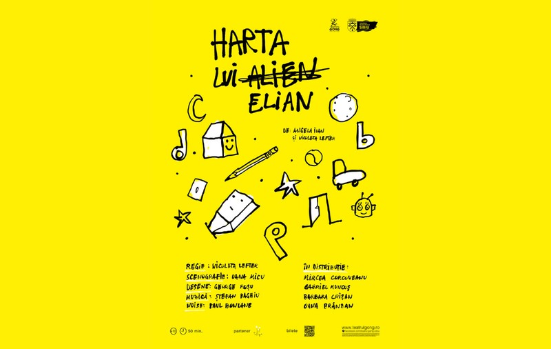 „Harta lui Elian”, primul spectacol din România dedicat copiilor cu dislexie și dificultăți de învățare, va avea trei reprezentații speciale la Teatrul EXCELSIOR 